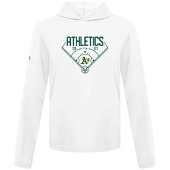 Athletics Levelwear Anthem Home Field Pullover Hoodie - White - MLB Lifestyle