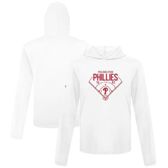 Philadelphia Phillies Levelwear Anthem Home Field Pullover Hoodie - White - MLB Lifestyle