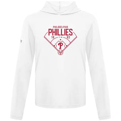 Philadelphia Phillies Levelwear Anthem Home Field Pullover Hoodie - White - MLB Lifestyle
