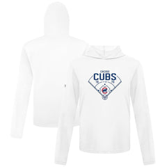 Chicago Cubs Levelwear Anthem Home Field Pullover Hoodie - White - MLB Sale