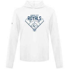 Kansas City Royals Levelwear Anthem Home Field Pullover Hoodie - White - MLB Online