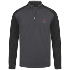 Arizona Diamondbacks Levelwear Aztec Insignia 2.0 Quarter-Zip Pullover Top - Charcoal - MLB Online