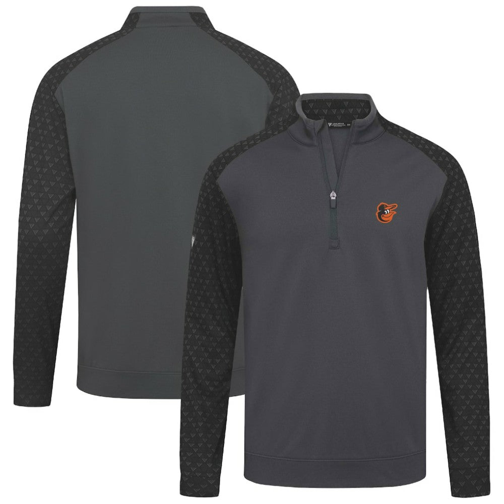 Baltimore Orioles Levelwear Aztec Insignia 2.0 Quarter-Zip Pullover Top - Charcoal - MLB Online