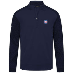 Chicago Cubs Levelwear Aztec Insignia 2.0 Quarter-Zip Pullover Top - Navy - MLB Discount