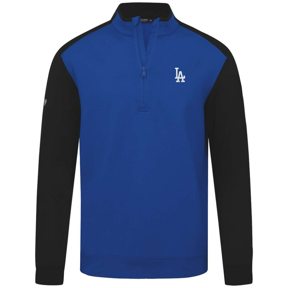 Los Angeles Dodgers Levelwear Insignia 2.0 Quarter-Zip Pullover Top - Royal - MLB Discount