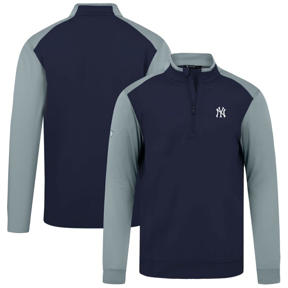 New York Yankees Levelwear Insignia 2.0 Quarter-Zip Pullover Top - Navy - MLB Sale