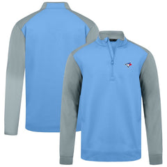 Toronto Blue Jays Levelwear Insignia 2.0 Quarter-Zip Pullover Top - Light Blue - MLB Online