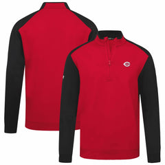Cincinnati Reds Levelwear Insignia 2.0 Quarter-Zip Pullover Top - Red - MLB Sale