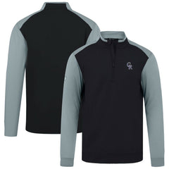 Colorado Rockies Levelwear Insignia 2.0 Quarter-Zip Pullover Top - Black - MLB Sale