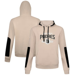 San Diego Padres Levelwear Bombay Pullover Hoodie - Khaki - MLB on Sale