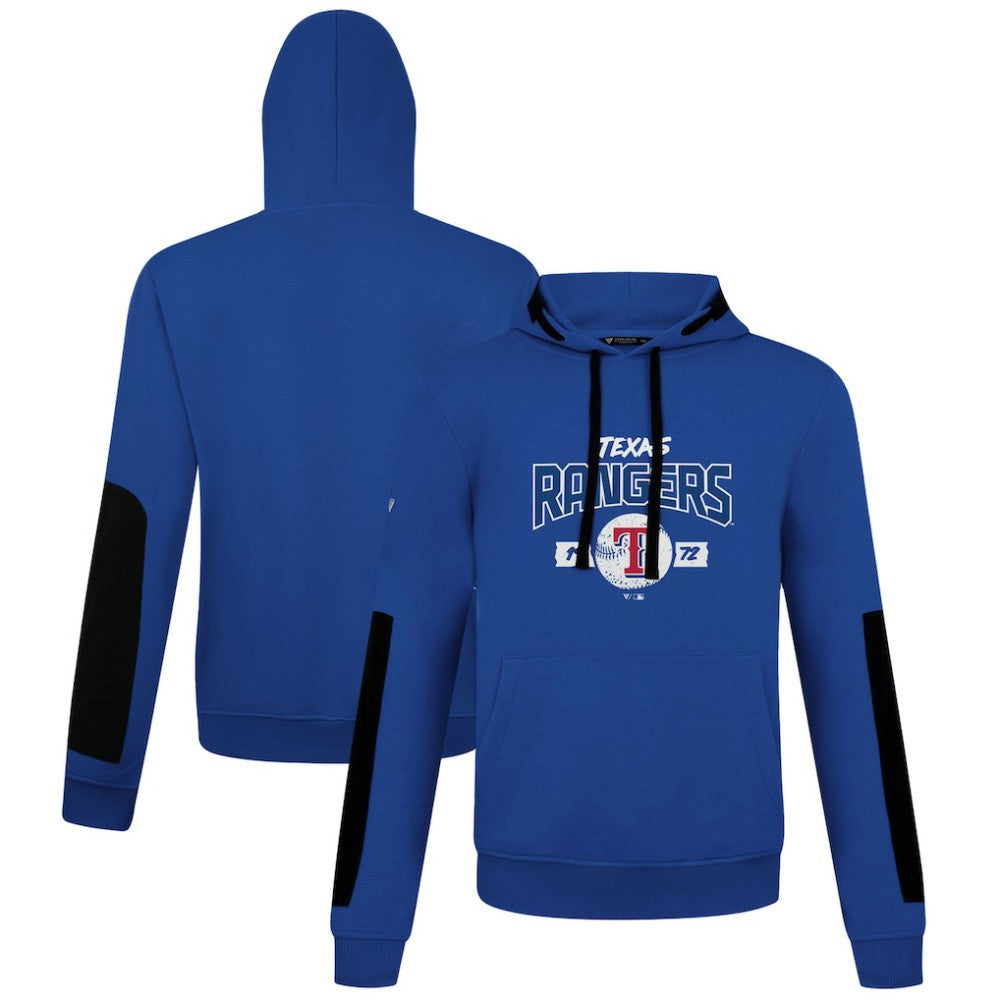 Texas Rangers Levelwear Bombay Pullover Hoodie - Royal - MLB Discount