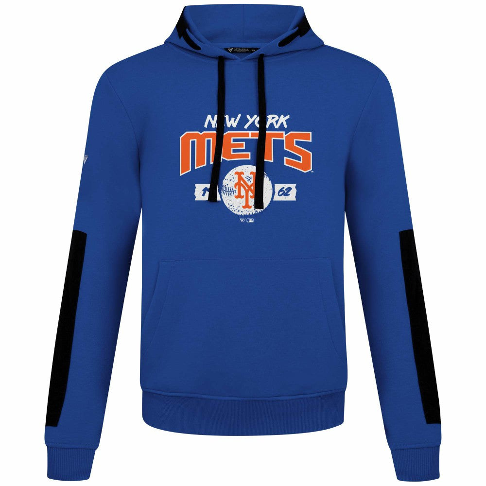 New York Mets Levelwear Bombay Pullover Hoodie - Royal - MLB Lifestyle