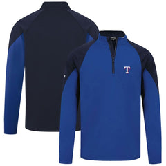 Texas Rangers Levelwear Cadet Insignia 2.0 Raglan Quarter-Zip Jacket - Royal - MLB Lifestyle