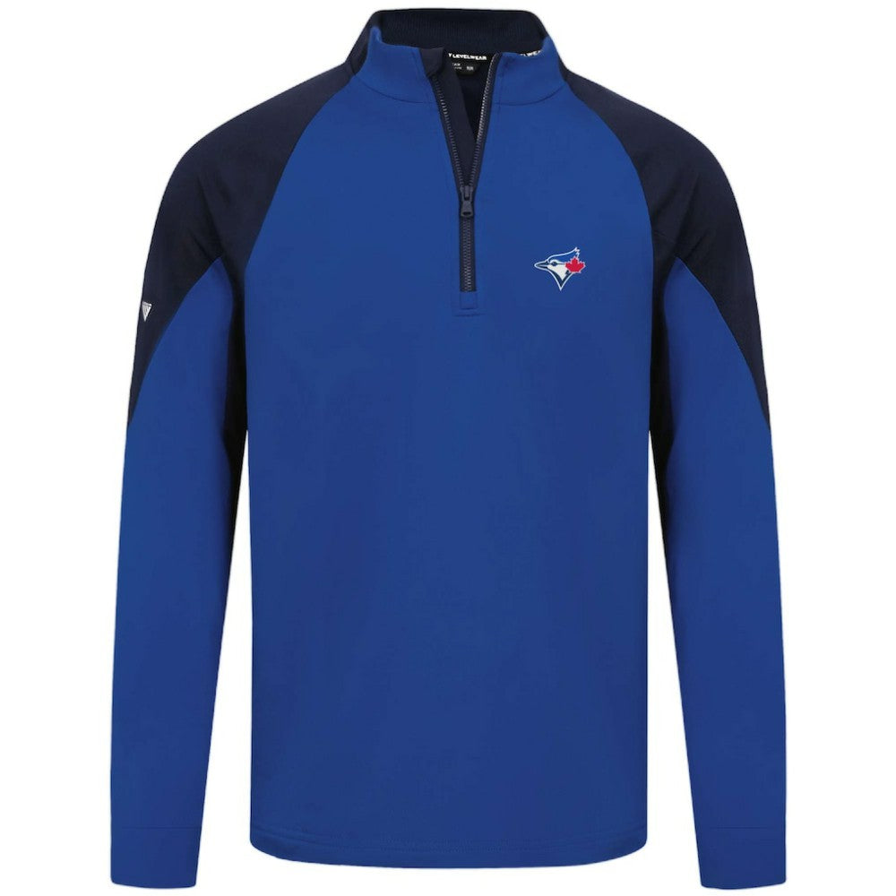 Toronto Blue Jays Levelwear Cadet Insignia 2.0 Raglan Quarter-Zip Jacket - Royal - MLB Sale