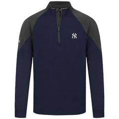 New York Yankees Levelwear Cadet Insignia 2.0 Raglan Quarter-Zip Jacket - Navy - MLB Sale