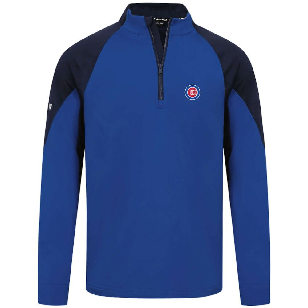Chicago Cubs Levelwear Cadet Insignia 2.0 Raglan Quarter-Zip Jacket - Royal - MLB on Sale