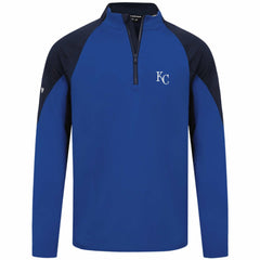 Kansas City Royals Levelwear Cadet Insignia 2.0 Raglan Quarter-Zip Jacket - Royal - MLB Online
