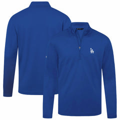 Los Angeles Dodgers Levelwear Heron Insignia 2.0 Quarter-Zip Jacket - Royal - MLB Discount