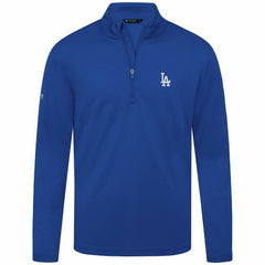 Los Angeles Dodgers Levelwear Heron Insignia 2.0 Quarter-Zip Jacket - Royal - MLB Discount
