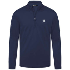 Detroit Tigers Levelwear Heron Insignia 2.0 Quarter-Zip Jacket - Navy - MLB Online