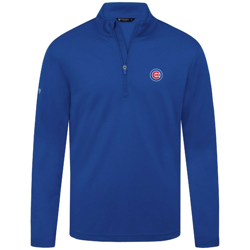 Chicago Cubs Levelwear Heron Insignia 2.0 Quarter-Zip Jacket - Royal - MLB Online