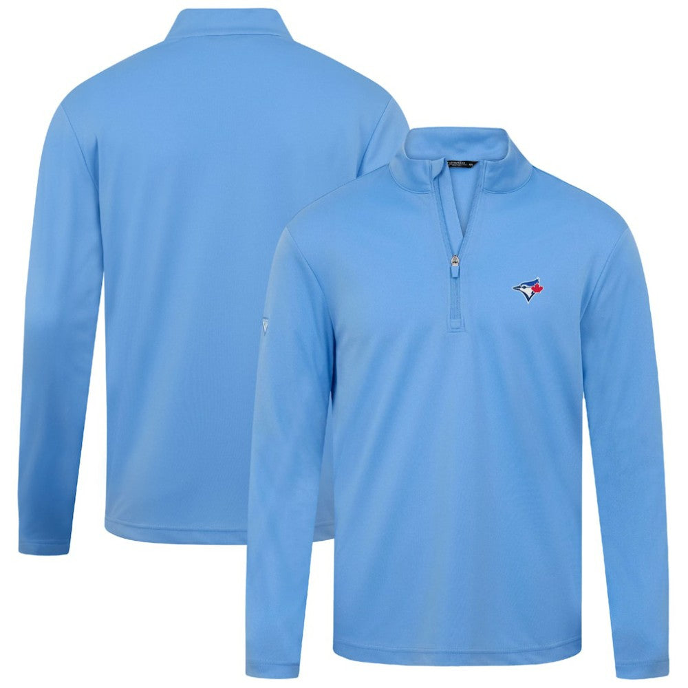 Toronto Blue Jays Levelwear Heron Insignia 2.0 Quarter-Zip Jacket - Light Blue - MLB on Sale