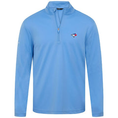 Toronto Blue Jays Levelwear Heron Insignia 2.0 Quarter-Zip Jacket - Light Blue - MLB on Sale