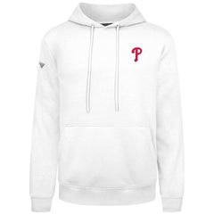 Philadelphia Phillies Levelwear Podium Primary Pullover Hoodie - White - MLB Sale