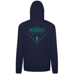 Seattle Mariners Levelwear Podium Primary Pullover Hoodie - Navy - MLB Online