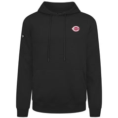 Cincinnati Reds Levelwear Podium Primary Pullover Hoodie - Black - MLB Online
