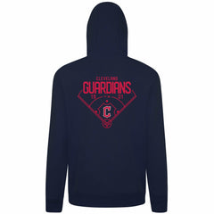 Cleveland Guardians Levelwear Podium Primary Pullover Hoodie - Navy - MLB Online