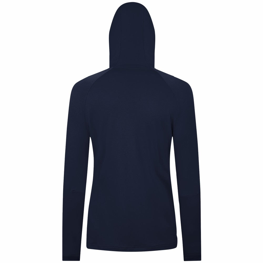 Milwaukee Brewers Levelwear Women's Raven Insignia 2.0 Quarter-Zip Jacket - Navy - MLB Lifestyle