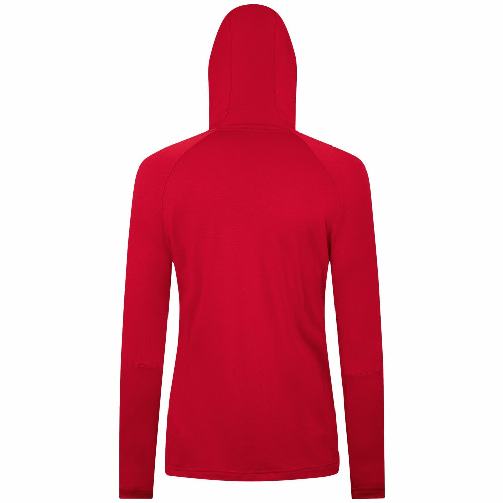 Cincinnati Reds Levelwear Women's Raven Insignia 2.0 Quarter-Zip Jacket - Red - MLB Online
