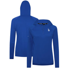 Los Angeles Dodgers Levelwear Women's Raven Insignia 2.0 Quarter-Zip Jacket - Royal - MLB Sale