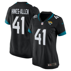Nike Josh Hines-Allen Jacksonville Jaguars Women's Alternate Player Game Jersey Black