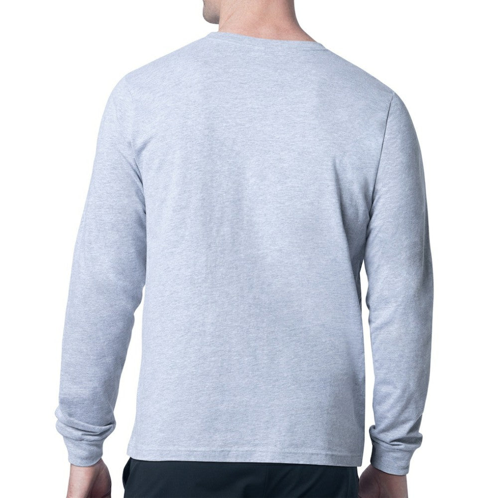 Utah Mammoth Starter Retro Graphic Long Sleeve T-Shirt - Heather Gray - NHL 201983142