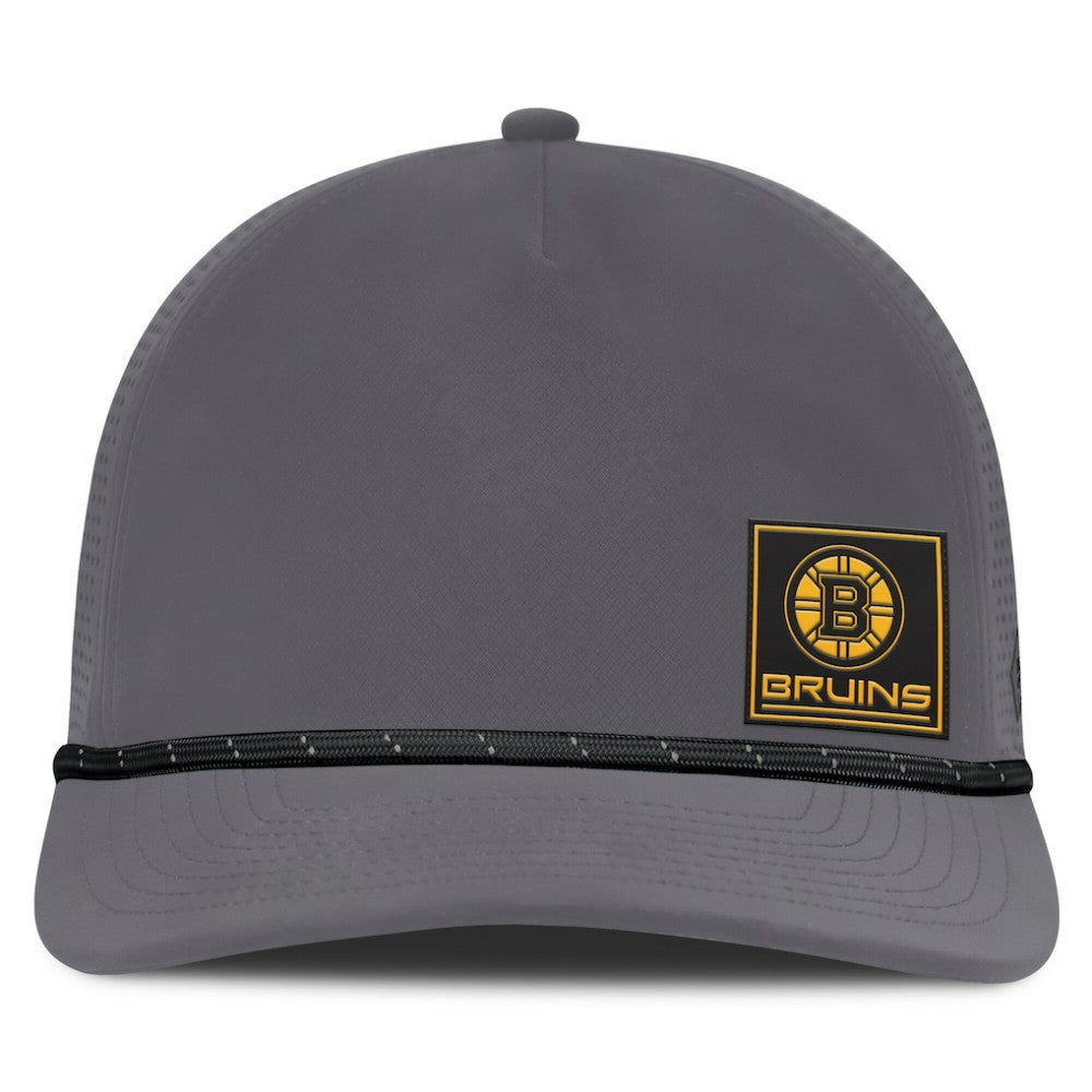 Boston Bruins Fanatics Captain Rope Adjustable Hat - Gray - NHL 201984006