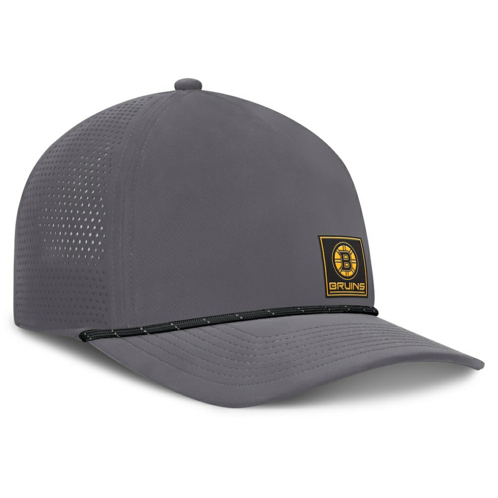 Boston Bruins Fanatics Captain Rope Adjustable Hat - Gray - NHL 201984006