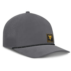 Pittsburgh Penguins Fanatics Captain Rope Adjustable Hat - Gray - NHL 201984010