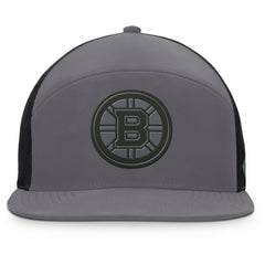 Boston Bruins Fanatics Fairweather Adjustable Hat - Charcoal - NHL 201984016