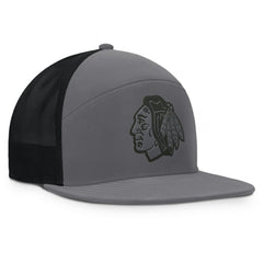 Chicago Blackhawks Fanatics Fairweather Adjustable Hat - Charcoal - NHL 201984017