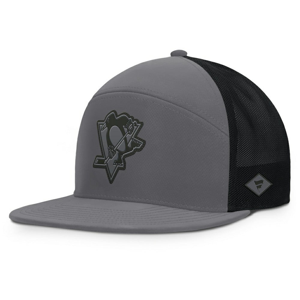 Pittsburgh Penguins Fanatics Fairweather Adjustable Hat - Charcoal - NHL 201984021