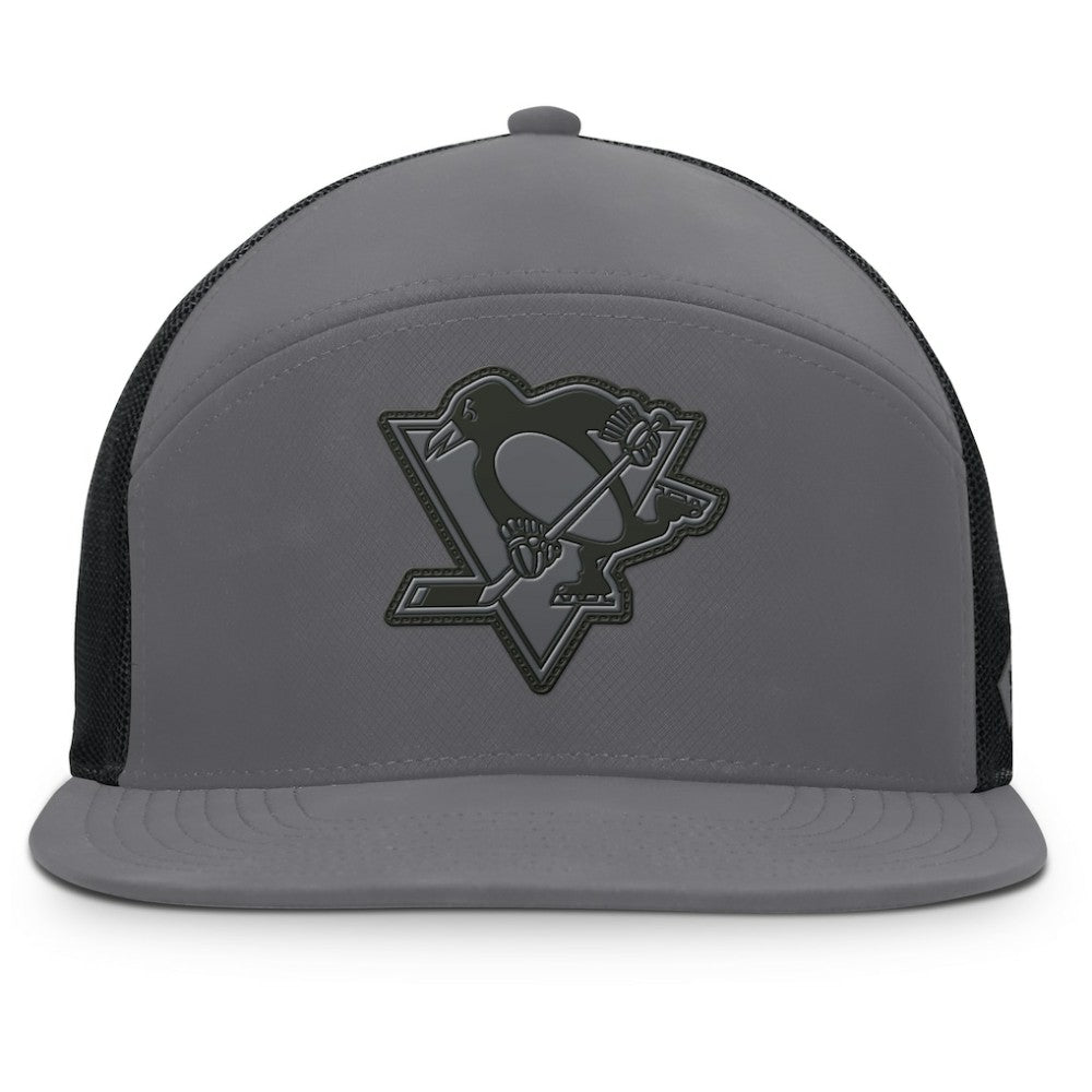 Pittsburgh Penguins Fanatics Fairweather Adjustable Hat - Charcoal - NHL 201984021