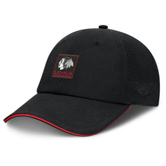 Chicago Blackhawks Fanatics Driver Adjustable Hat - Black - NHL 201984025