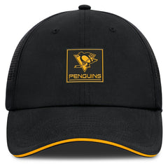 Pittsburgh Penguins Fanatics Driver Adjustable Hat - Black - NHL 201984028