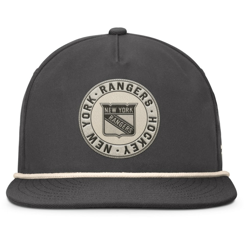New York Rangers Fanatics Closer Adjustable Hat - Charcoal - NHL 201984032