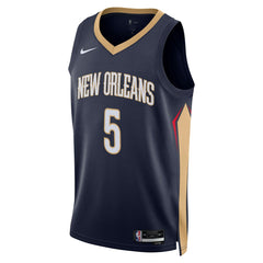Dejounte Murray New Orleans Pelicans Unisex 2024 Offseason Addition Swingman Jersey Navy | Nike Near Me