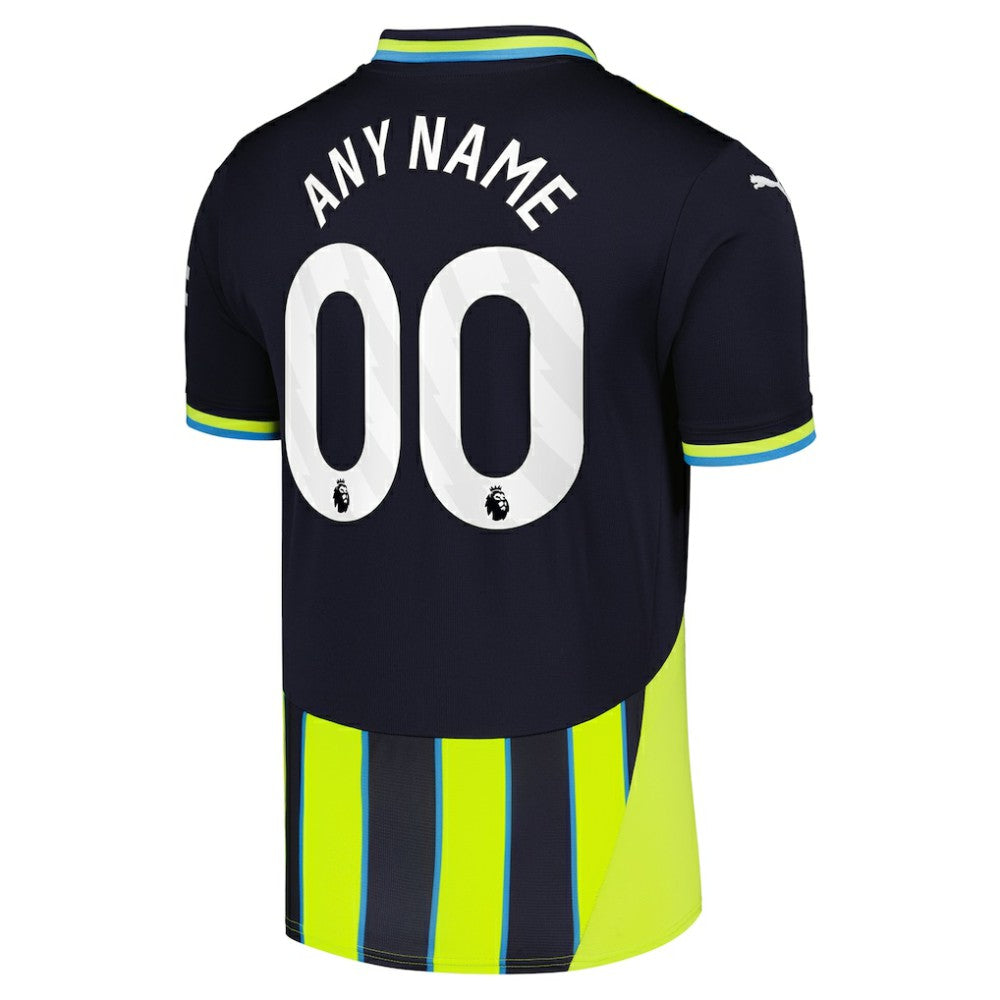 Manchester City 2024/25 Away Replica Custom Jersey Navy - Puma sale