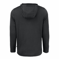 Cincinnati Reds Cutter & Buck Coastline Epic Comfort Recycled Eco Hoodie Long Sleeve T-Shirt - Black - MLB Online