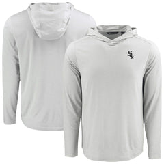Chicago White Sox Cutter & Buck Coastline Epic Comfort Recycled Eco Hoodie Long Sleeve T-Shirt - Gray - MLB Online